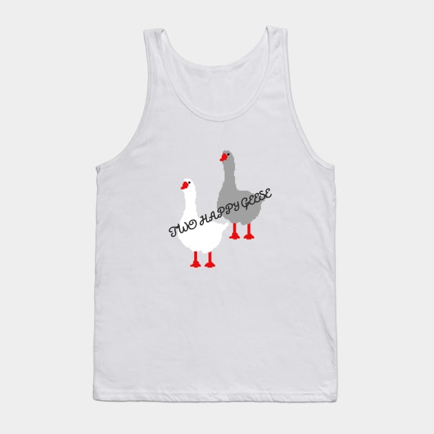 Two happy geese Tank Top by DmitrySha